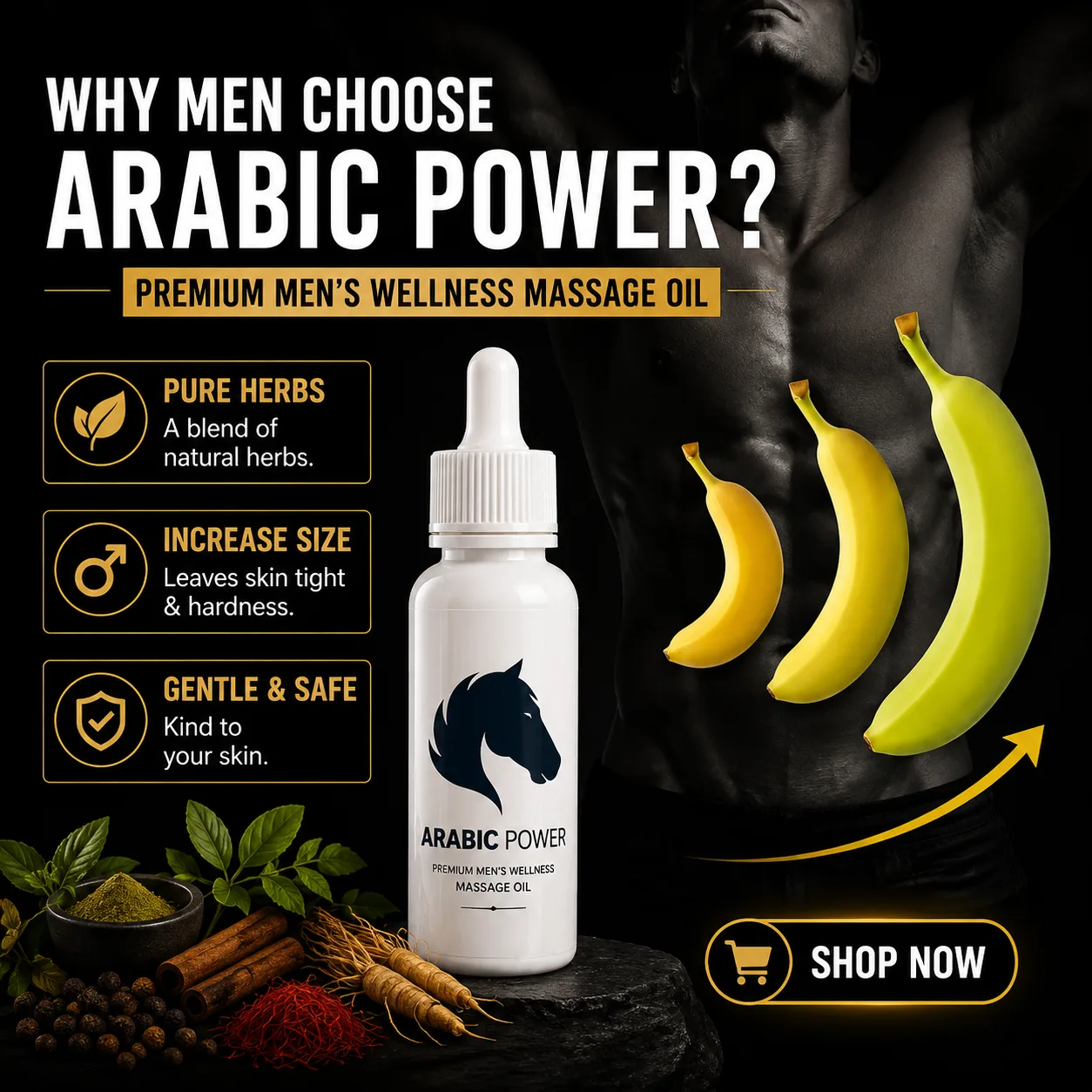 Arabic Power Massage Oil